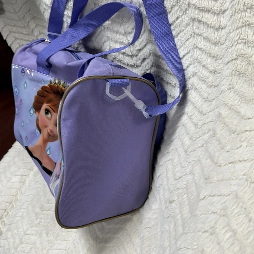 DISNEY FROZEN LAVENDER  SHOULDER STRAP TOTE BAG